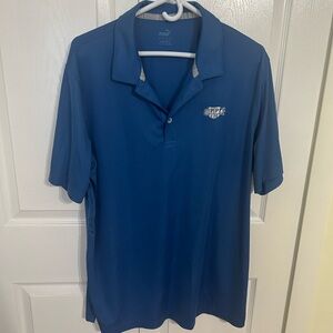 Puma Blue Polo Shirt with logo men’s XL